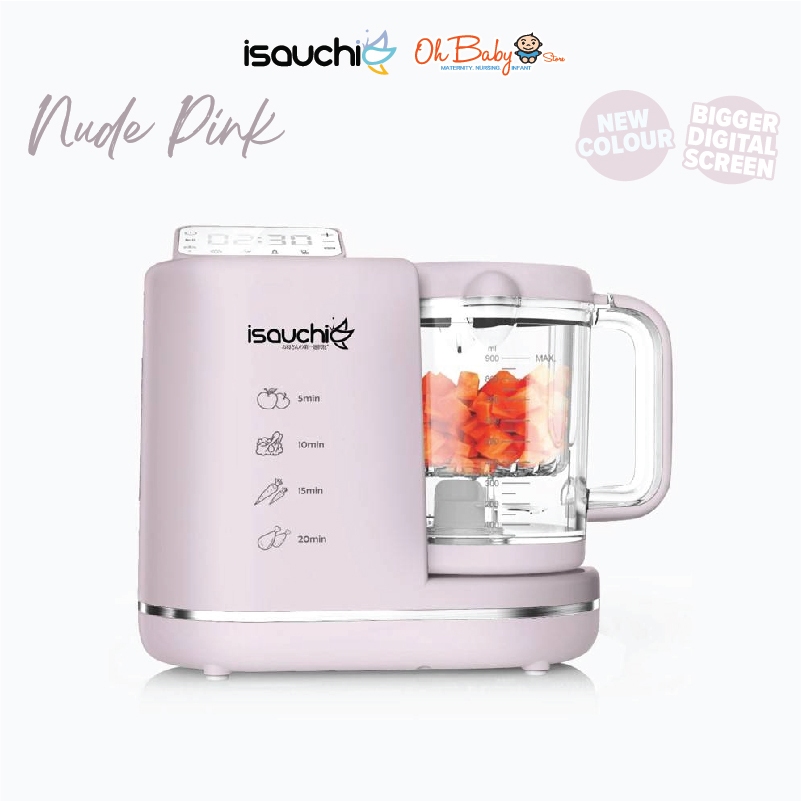 Isa Uchi ISMART Digital 6 in 1 Multi Function Baby Food Processor