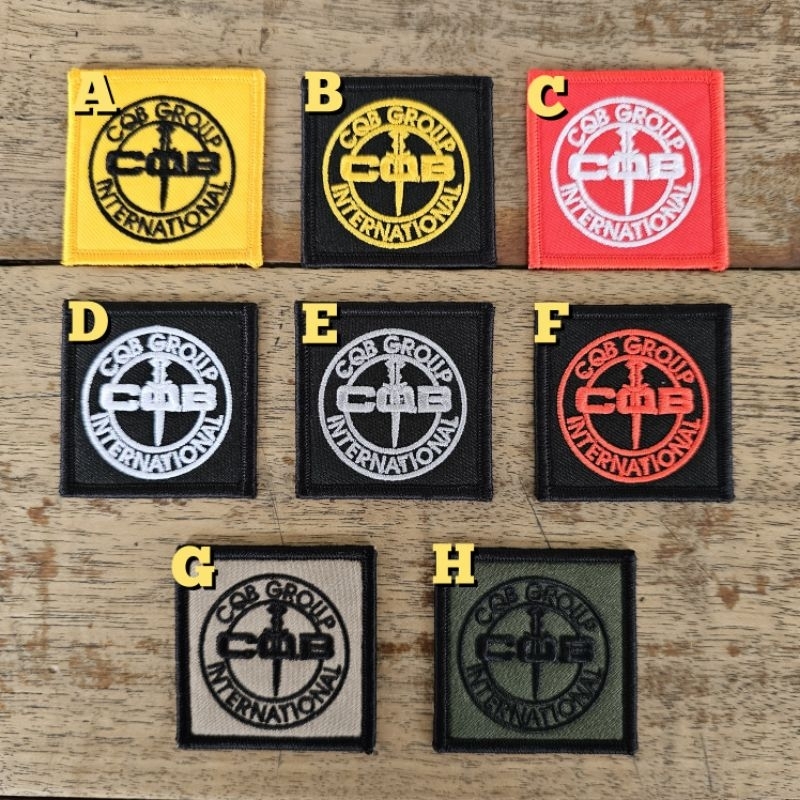 CQB Group International embroidery patches (Ready Stock). | Shopee Malaysia