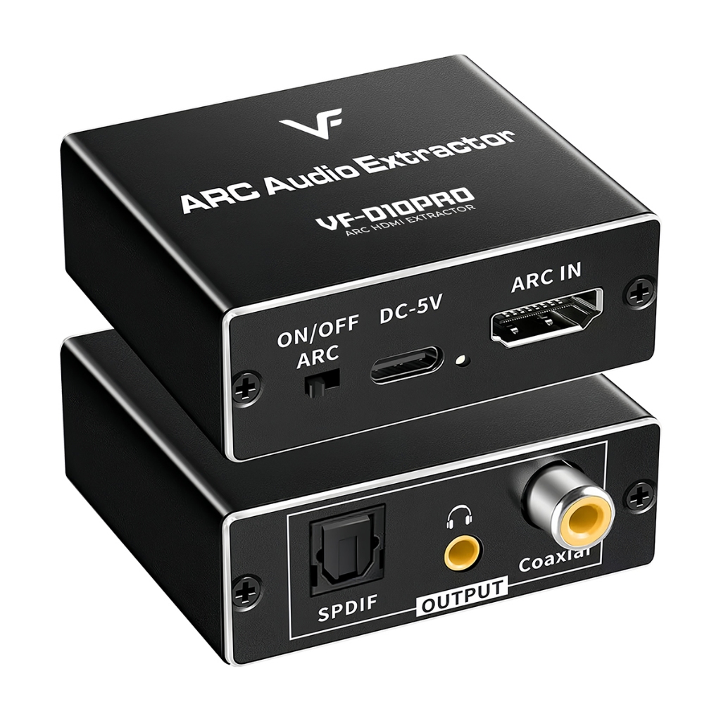 Vinnfier VF D10PRO ARC HDMI Extractor Premium Audio Interface with ...