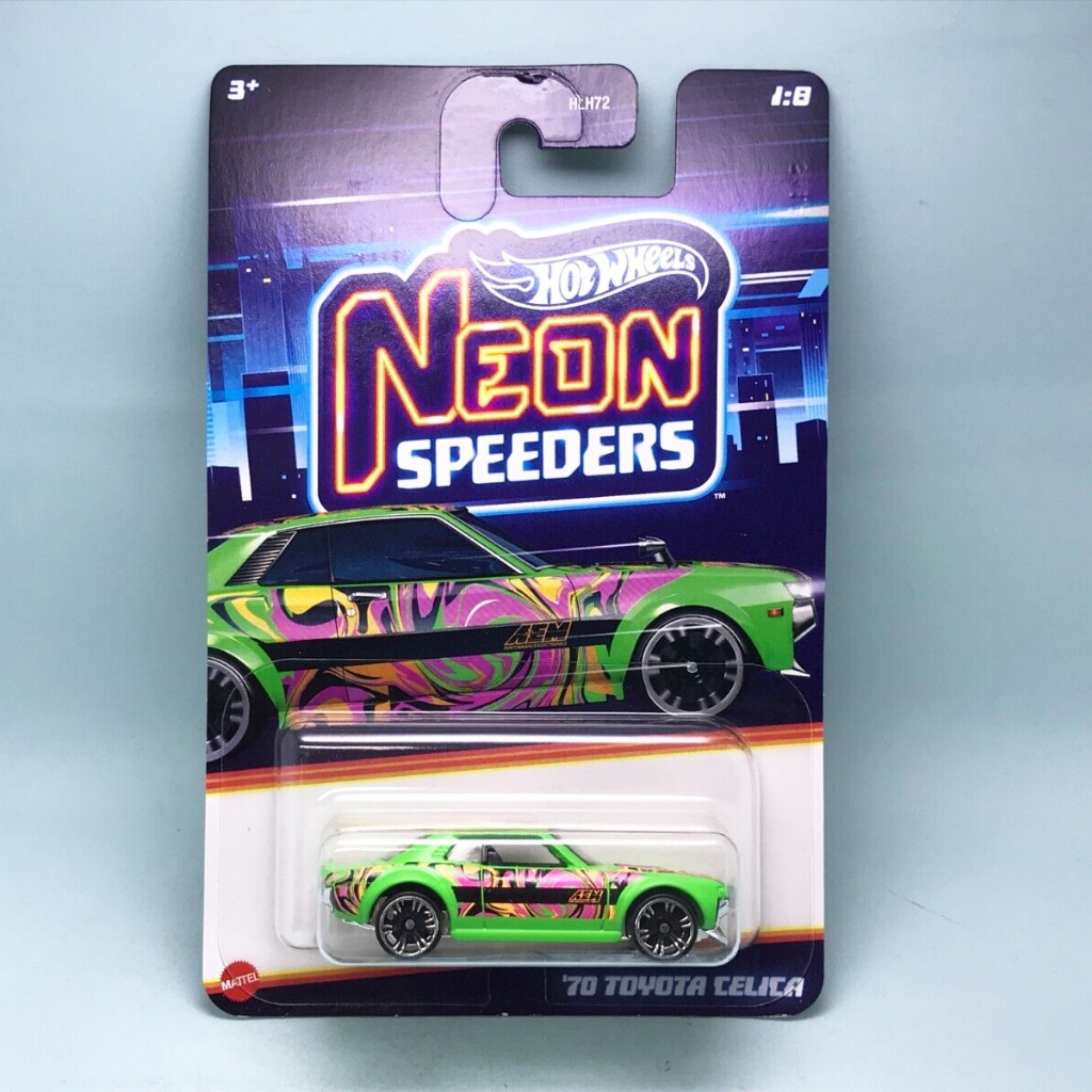 2024 Hot Wheels Neon Speeders Series Wave 2 - '70 Toyota Celica ...