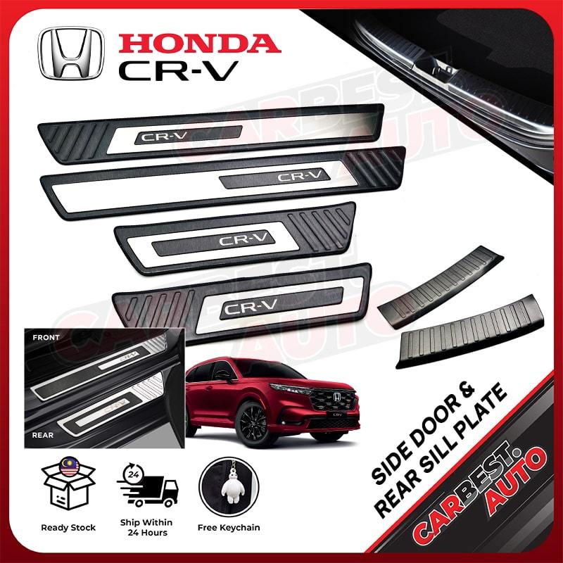 Honda CRV 2024 New Car Door Side Sill Step Titanium Plate Rear Bumper