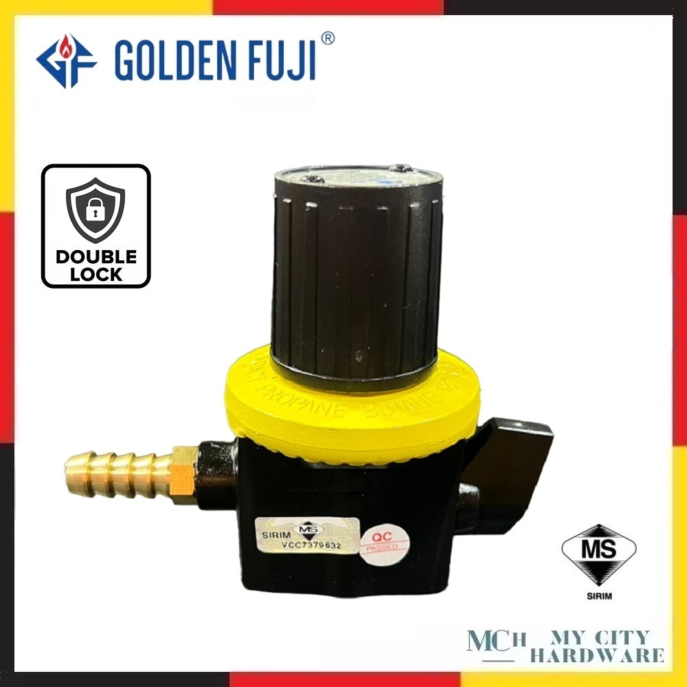 Golden Fuji Dp Hpg High Pressure Gas Regulator Cm Head Sirim Shopee Malaysia