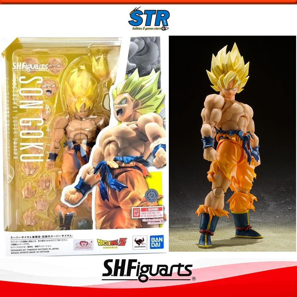 BANDAI SHF S.H.Figuarts SUPER SAIYAN GOKU -Legendary Super Saiyan ...