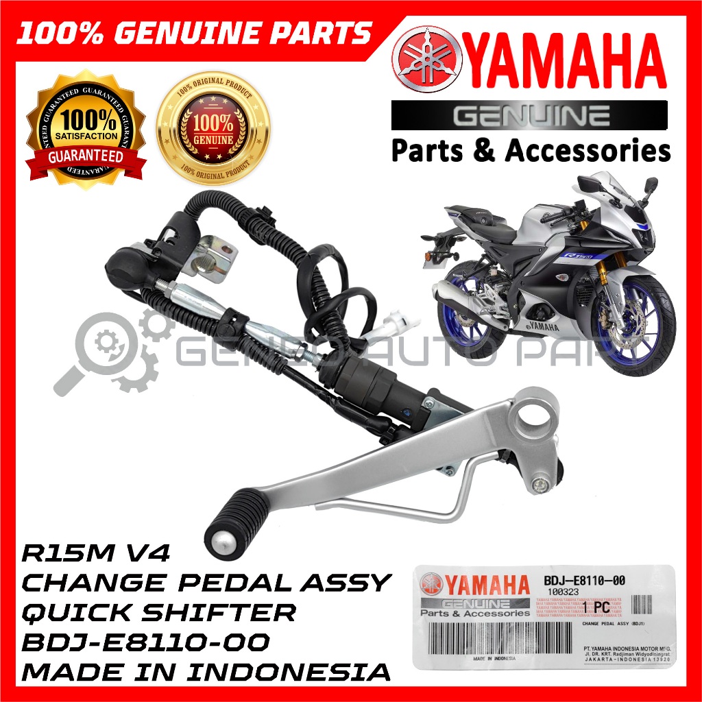 YAMAHA R15M R15 V4 CHANGE PEDAL ASSY QUICK SHIFTER GEAR SHIFT PEDAL ...