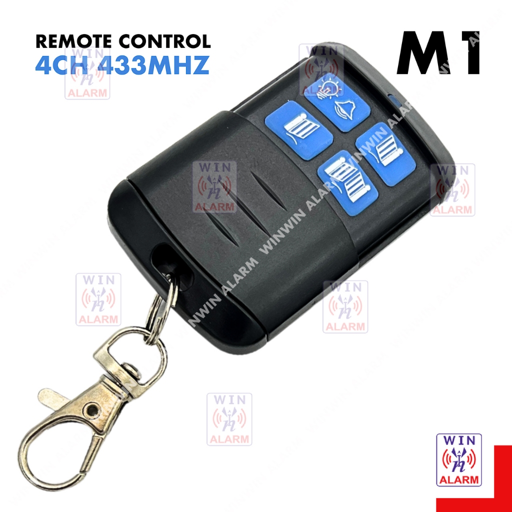 1PC 4Ch 330 / 433 Mhz Remote Control only for M1 DC Swing Controller ...