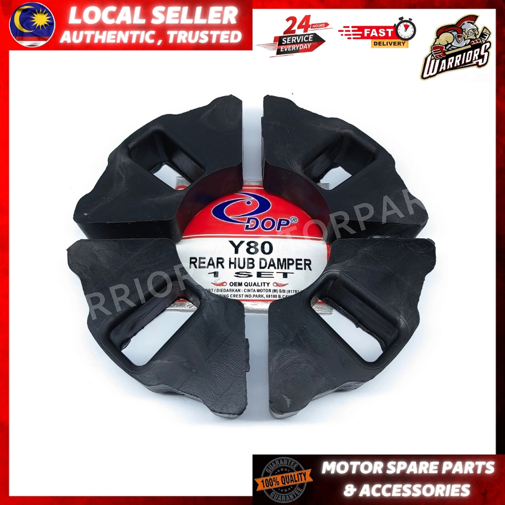 YAMAHA Y15/FZ150/LC135/SRL115/Y110 HUB DAMPER SET HUB RUBBER SPROCKET