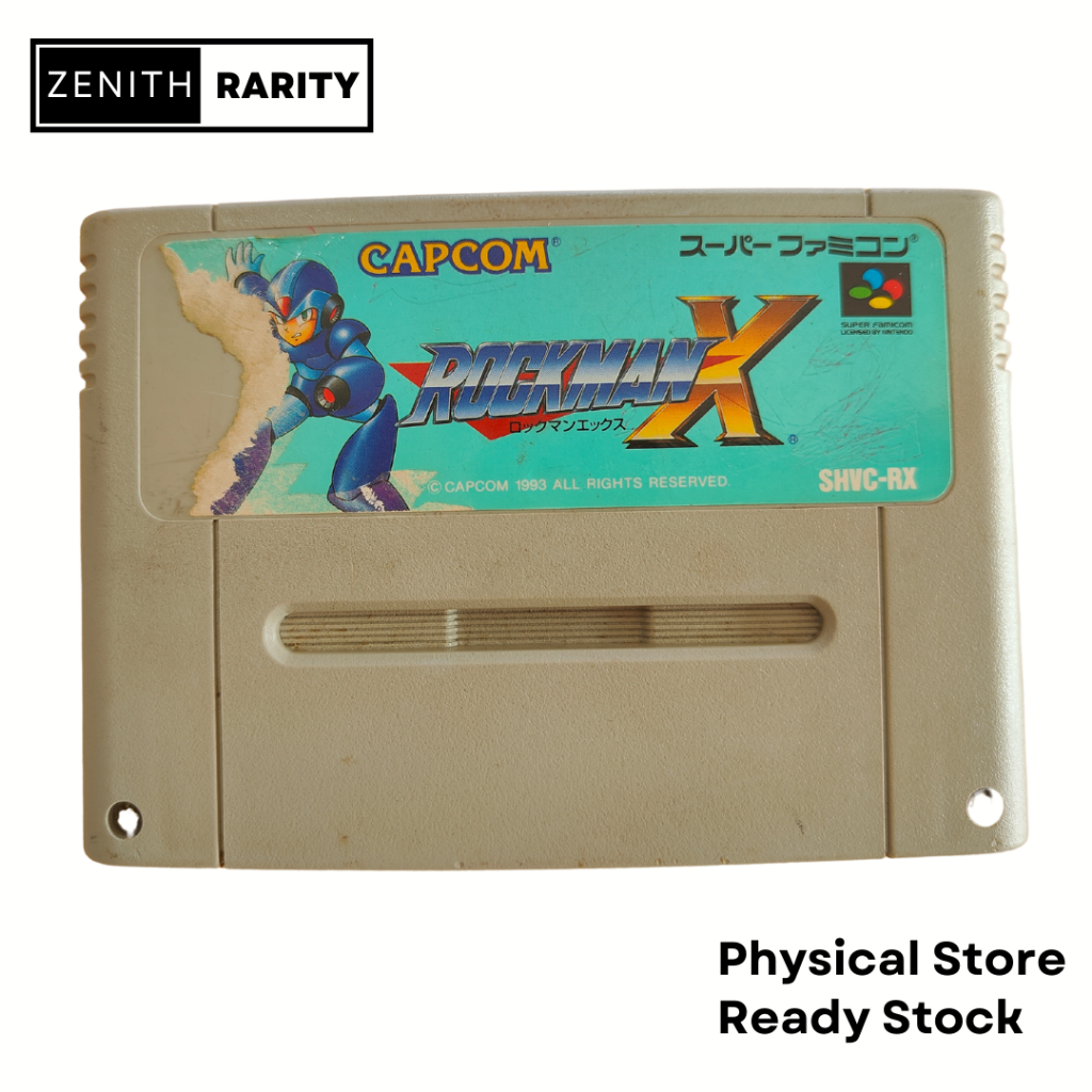 Zenith Rarity Nintendo Super Famicom SFC game Rockman X | Shopee Malaysia