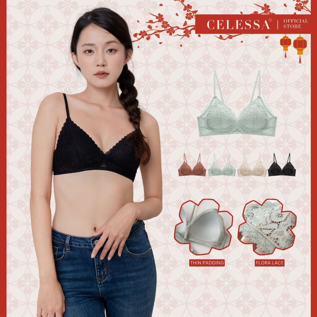 Top #1 Lace Bralette Malaysia  Celessa Clothing – Celessa Soft Clothing