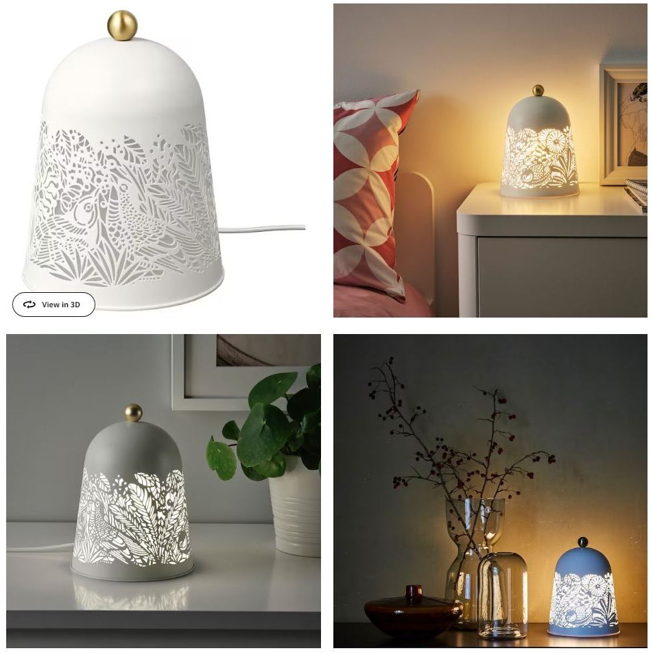 Solskur led on sale table lamp