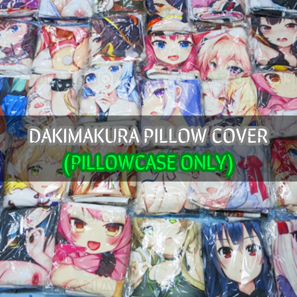 Latest Dakimakura Design Japanese Anime Pillowcase Custom Made Anime Body Pillow Cover Pillowcase ONLY CM Shopee Malaysia