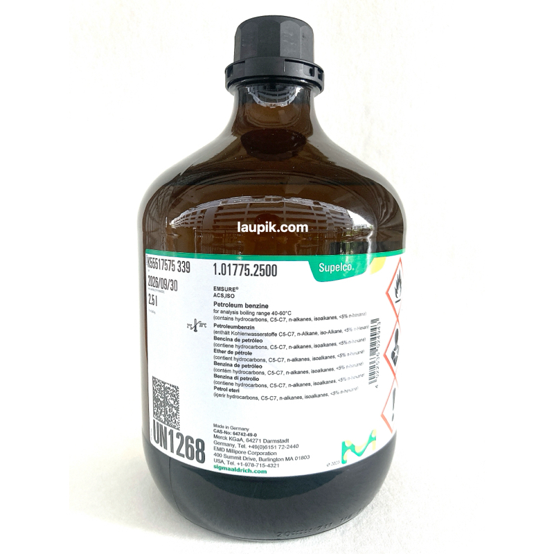 Petroleum Benzine ( Ether ) for analysis 40°C - 60°C EMSURE® ACS, ISO 2 ...
