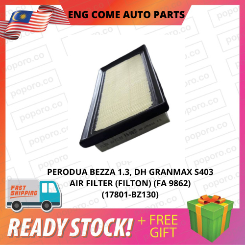 PERODUA BEZZA 1.3, DAIHATSU GRANMAX S403 AIR CLEANER (FILTON) (FA 9862