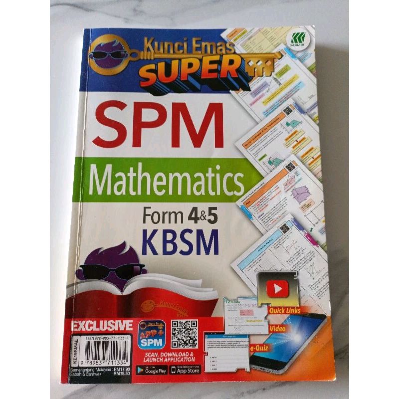 SPM Mathematics Form 4 & 5 (English) | Shopee Malaysia