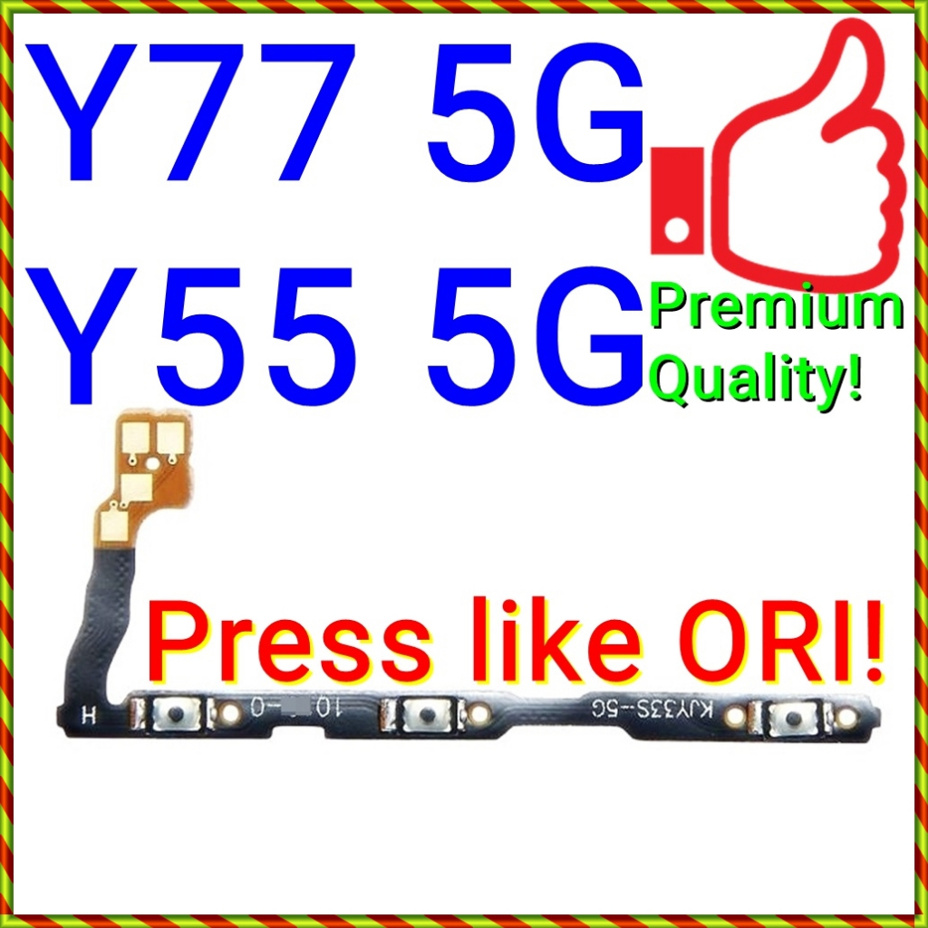 (Press like ORI) NEW On /Off Power Volume Switch Buttons Flex Ribbon ...