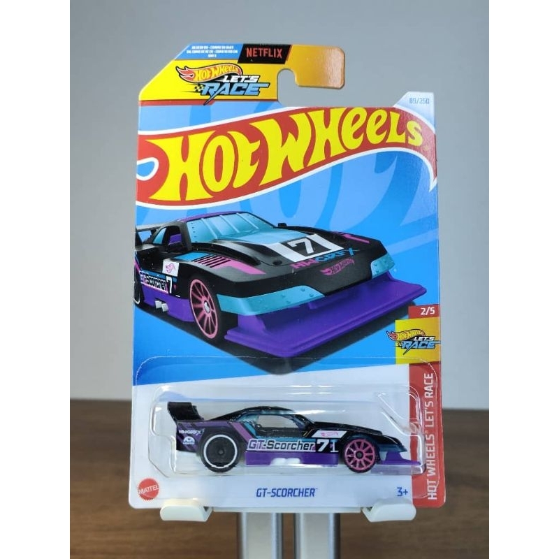 Hot Wheels Gt Scorcher Netflix Let S Race Black No