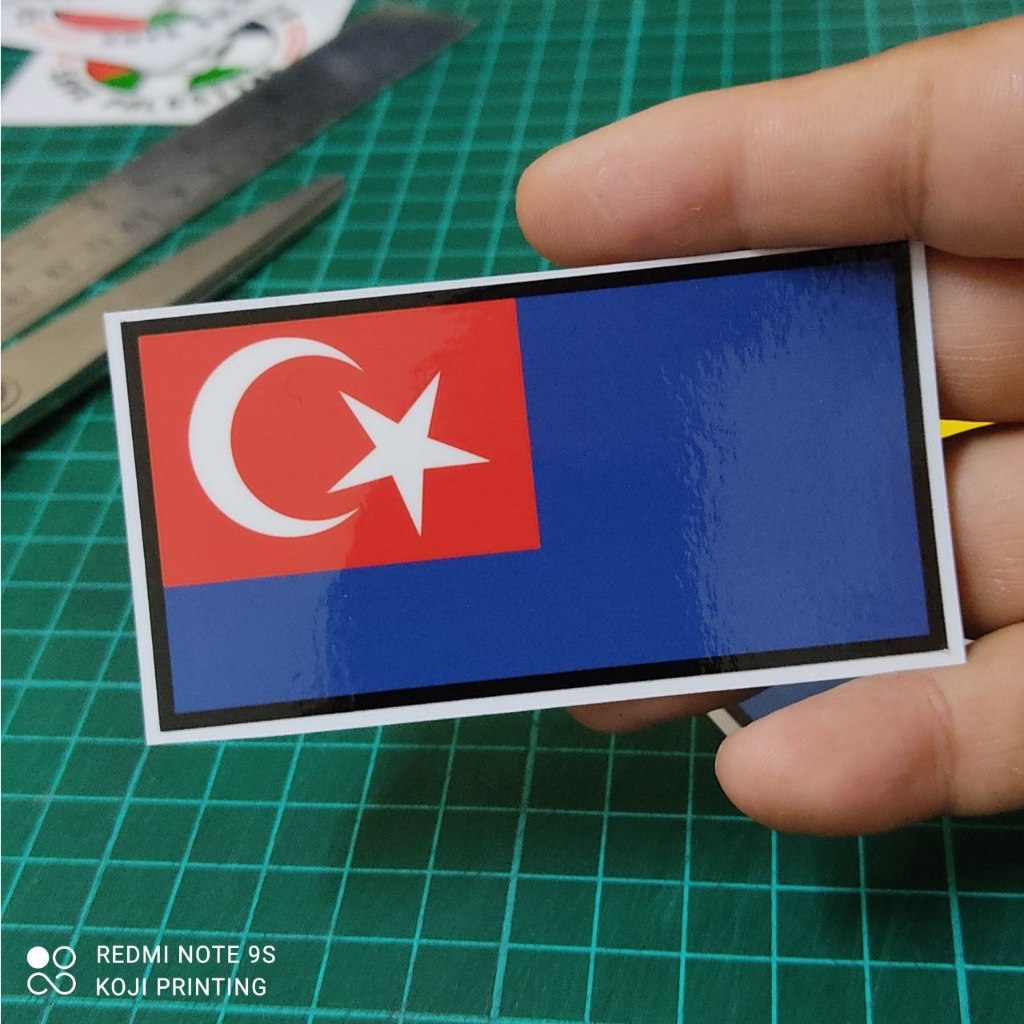 CUSTOM STICKER / BENDERA NEGERI / MALAYSIA | Shopee Malaysia