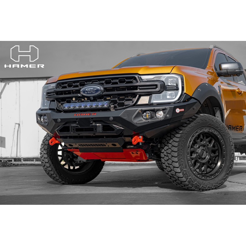 Ford Ranger T9 Next Gen Hamer King Series Atlas Series Front Bull Bar ...