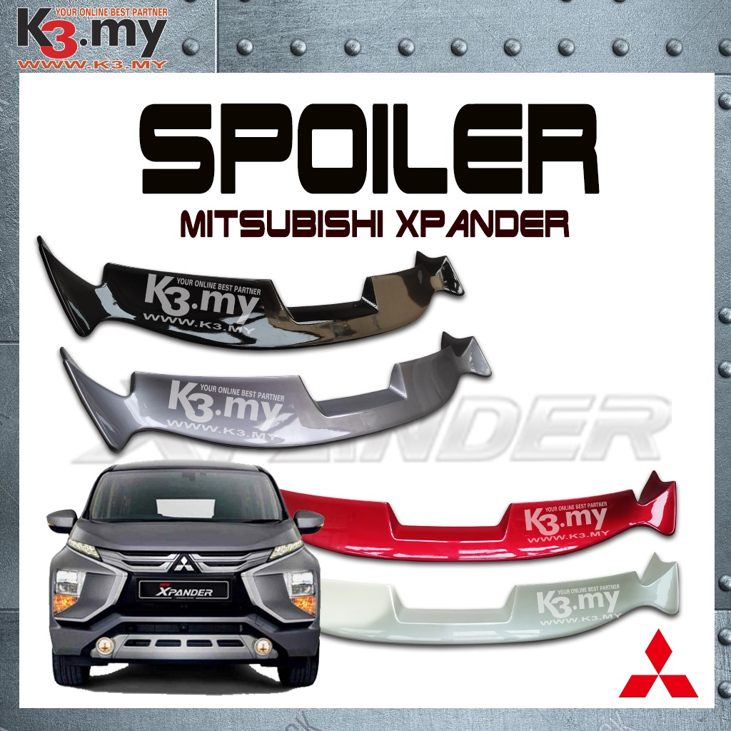 Mitsubishi Xpander 2018-2022 Rear Roof Top ABS Spoiler With Paint ...