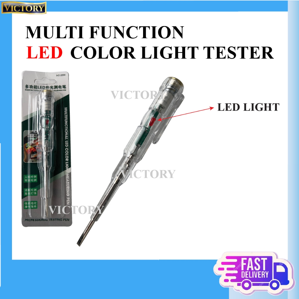 LED TESTER MULTI FUNCTION LED COLOR LIGHT TESTER LED TEST PEN | Shopee ...