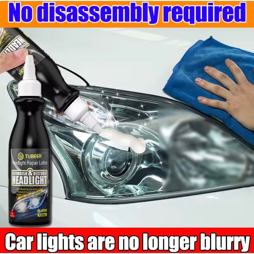 CAR Headlamp Restoration Kit Headlamp Repair Remove Yellowish Hazy Headlight Car Headlight