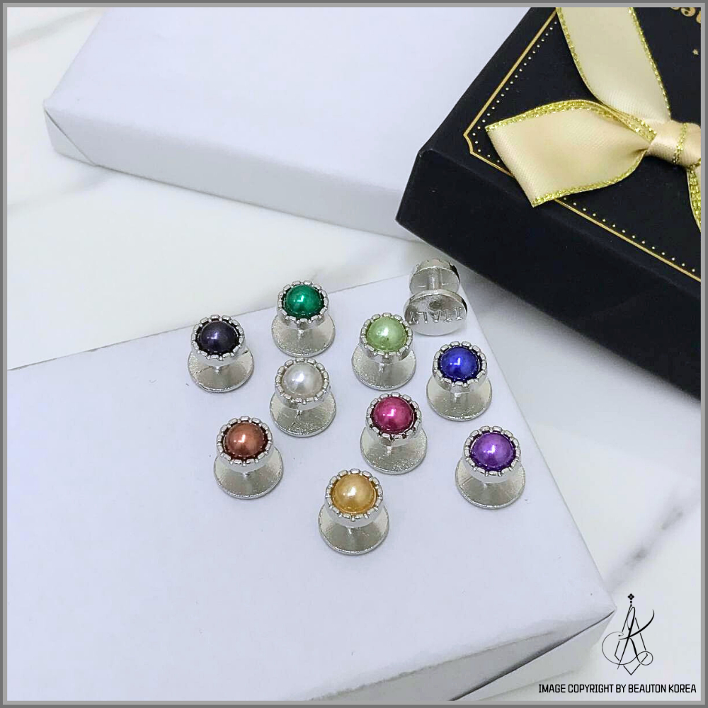 Butang Baju Melayu Set Pearl Mutiara Sabah Men Button Baju Nikah Kaftan ...