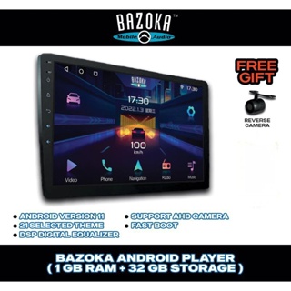 Autoradio 2 DIN TS7-7 1GB/32GB Mirrorlink Android Negro