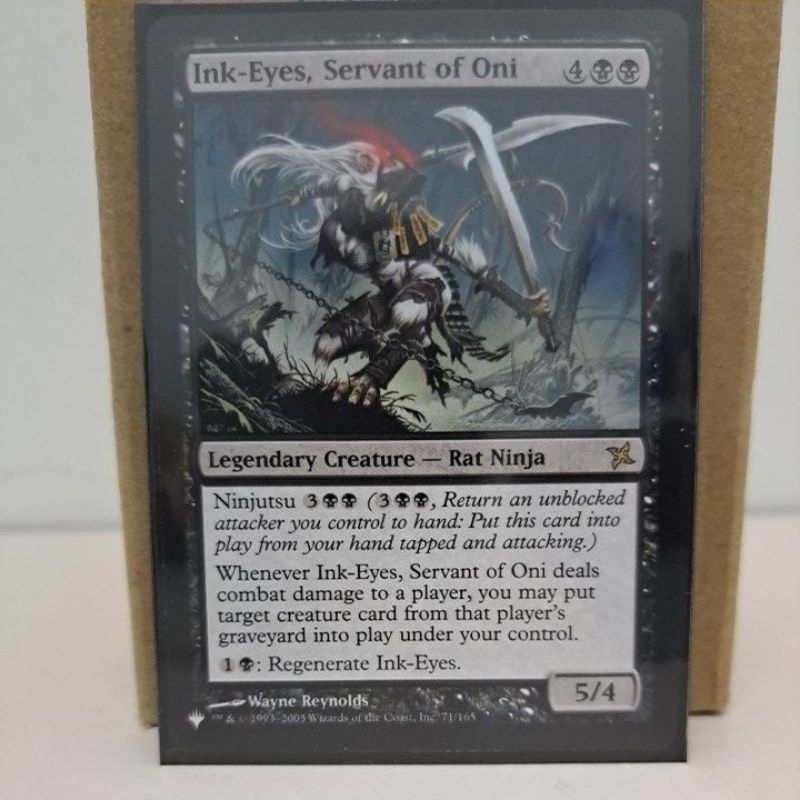 MTG Ink-Eyes, Servant of Oni (PLIST)(Rare) | Shopee Malaysia