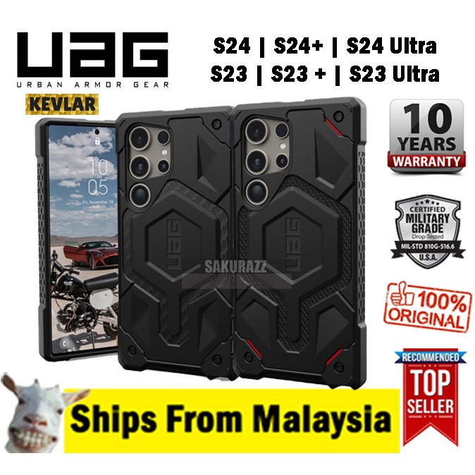 [Ori] UAG Monarch Pro MagCharge Case for Samsung Galaxy S24 Ultra / S23 ...