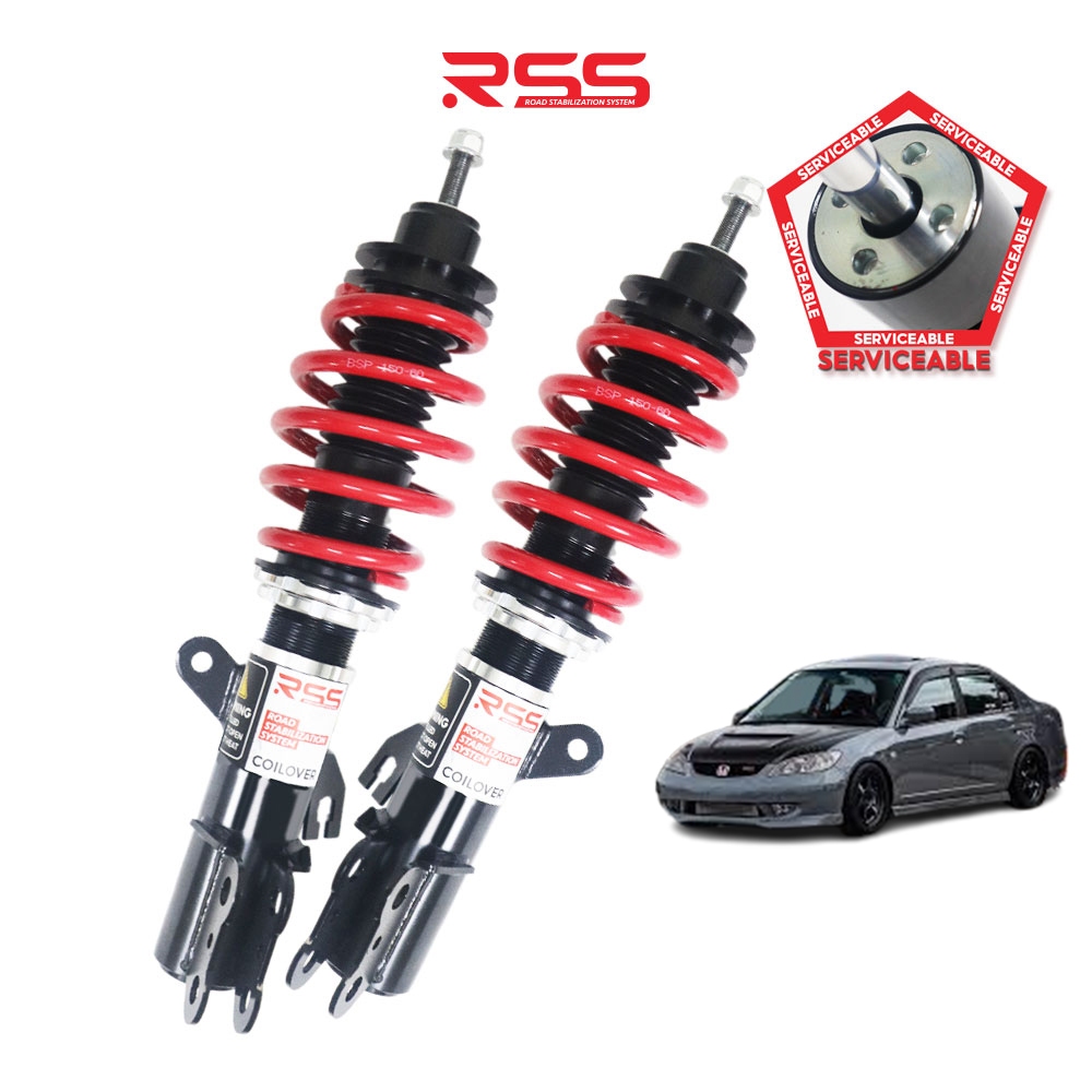 RSS Road Stabilization System Adjustable Absorber Suspension for Honda ...