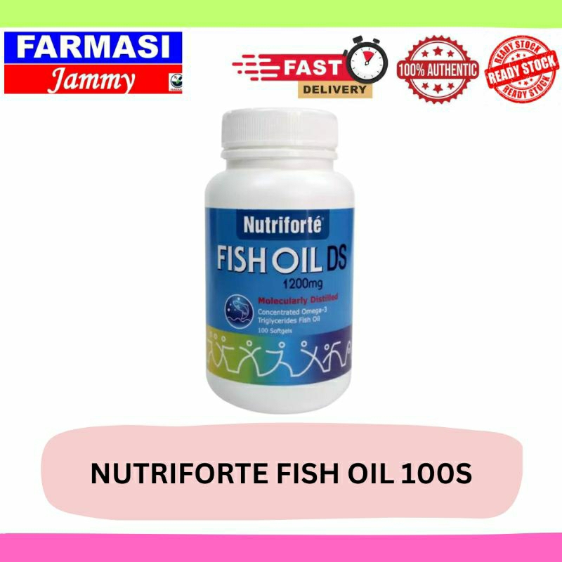 NUTRIFORTE FISH OIL DS 1200MG (100S) | Shopee Malaysia