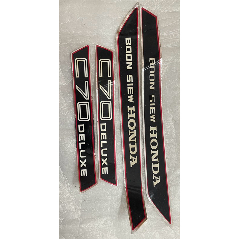 Honda C70 sticker sticker(stok lama) | Shopee Malaysia