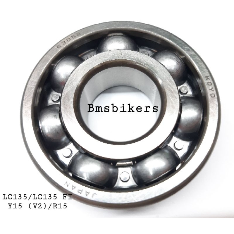 YAMAHA LC135/LC135 FI/Y15 V2/R15 CRANKSHAFT BEARING (93306305X7) Shopee Malaysia