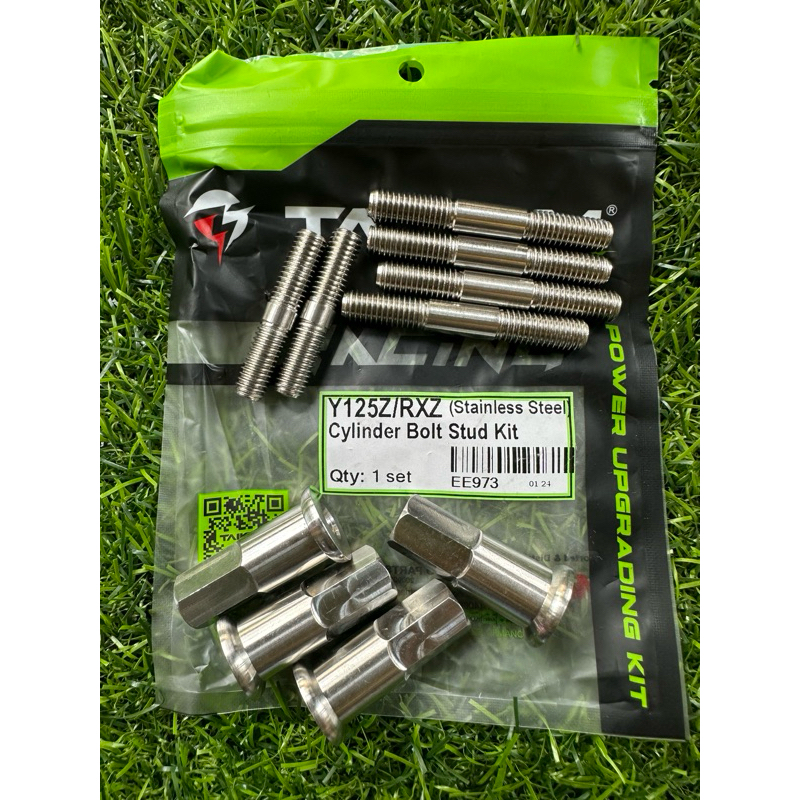 RXZ Y125 Y125Z Stainless Steel Cylinder Bolt Block Stud Set Full Set ...