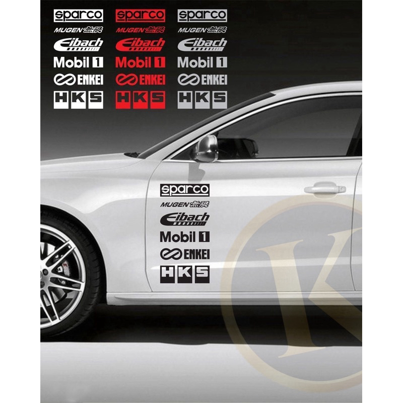 [Ready Stock]K675# Side Doors Racing Vinyl Decal Stickers | Shopee Malaysia