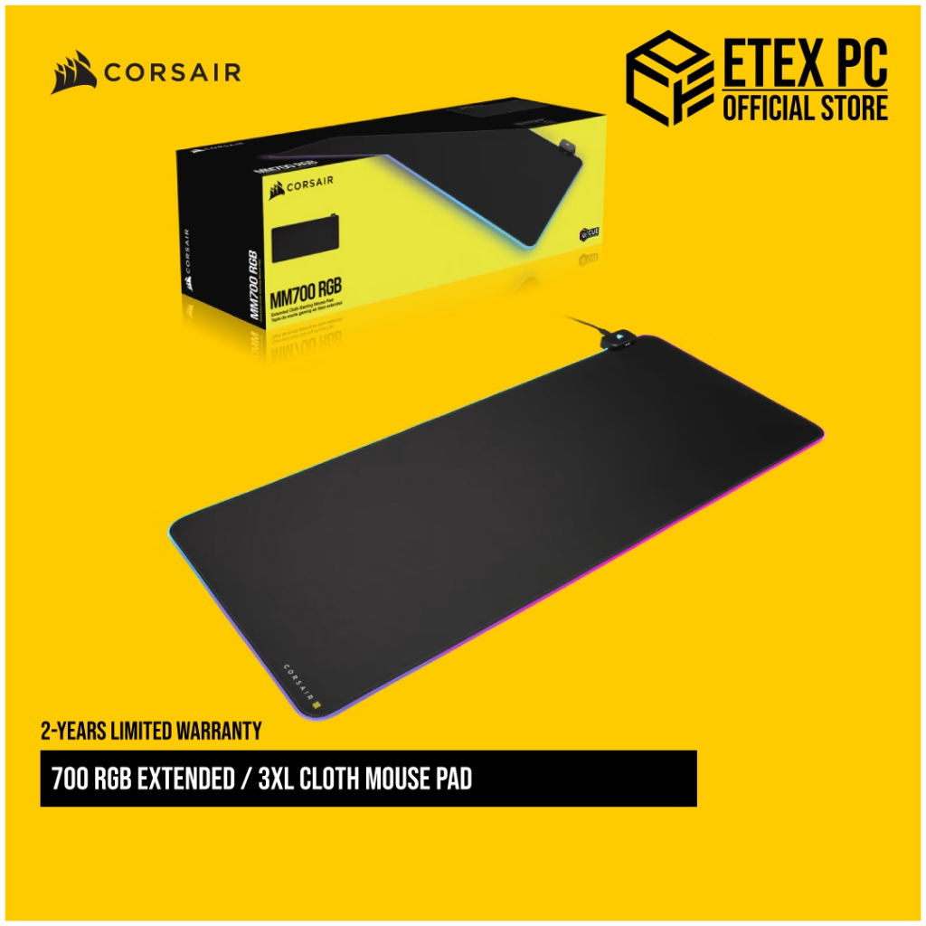 CORSAIR MM700 RGB Extended / MM700 RGB Extended 3XL Cloth Mouse Pad