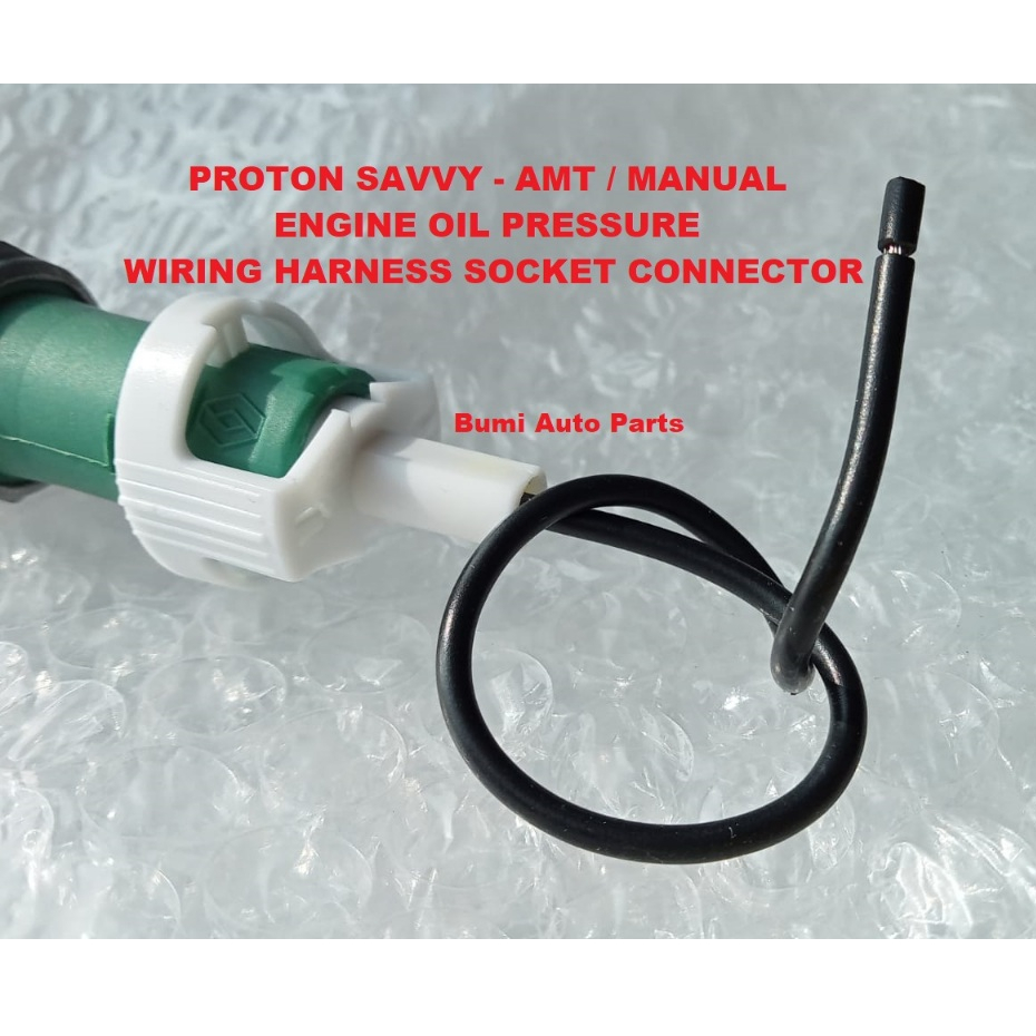 Engine Oil Pressure Socket Connector Savvy Wiring Harness Socket