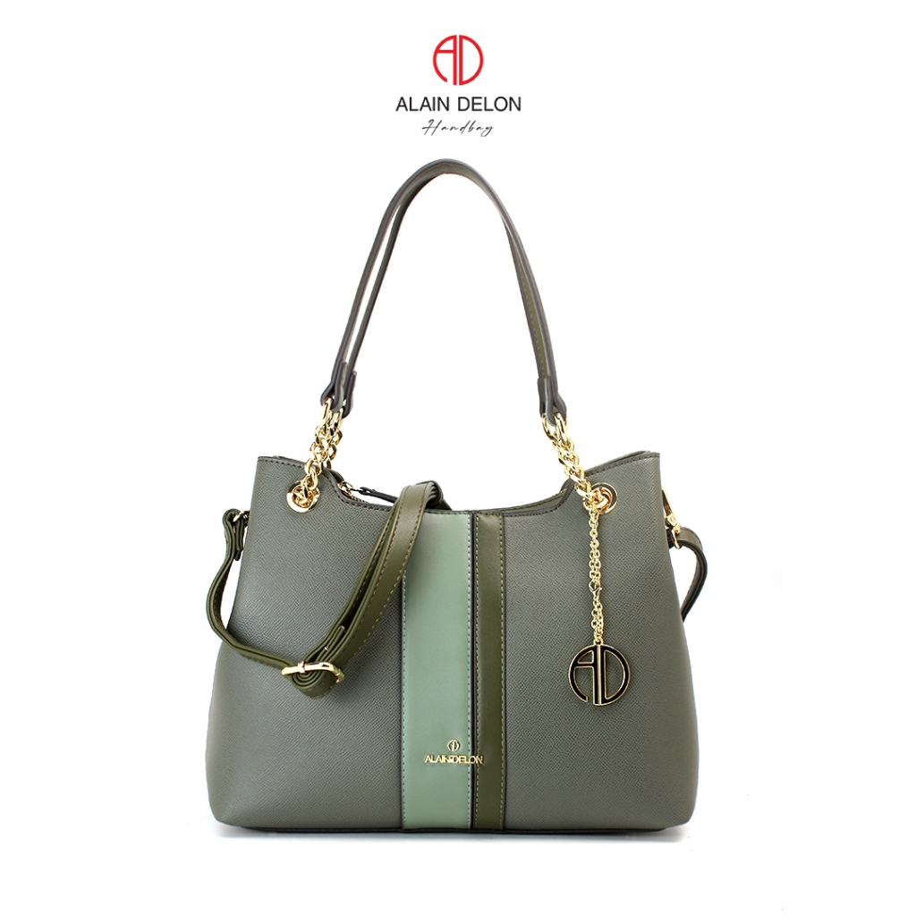 ALAIN DELON LADIES SHOULDER DOUBLE BAG AHB2722PN3MJ3 Shopee Malaysia