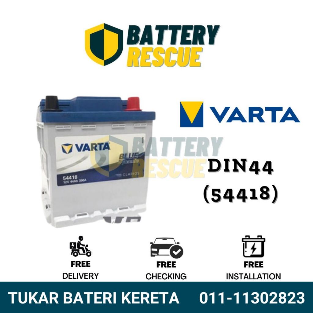 Installation Provided ] DIN75L, DIN75, LN3 Varta Blue Dynamic MF Car  Battery Bateri Kereta For Proton X70, Golf