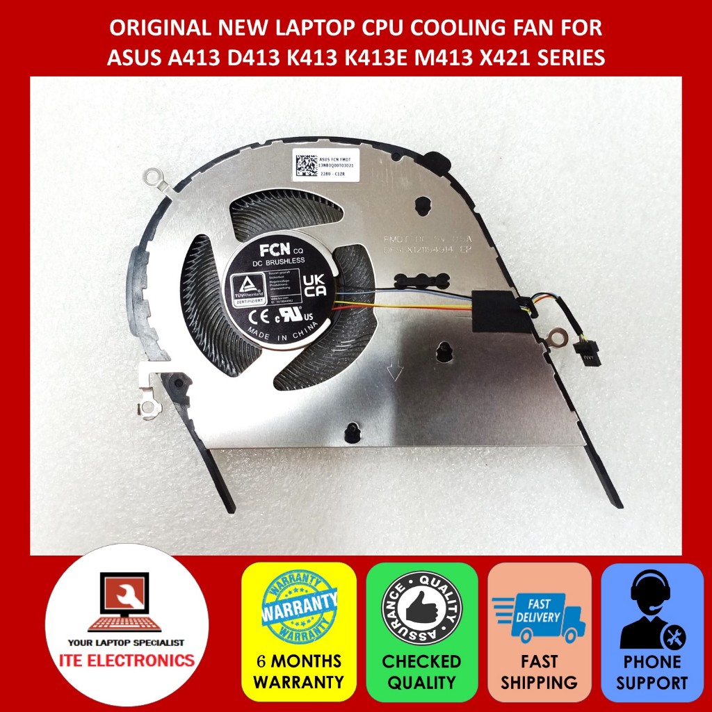 ORIGINAL NEW ASUS A413 D413 K413 K413E M413 X421 SERIES LAPTOP CPU ...