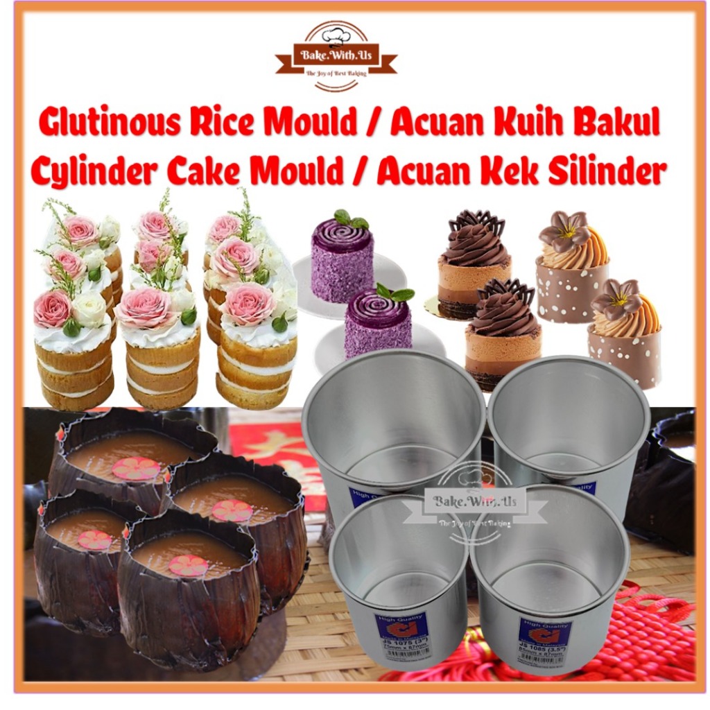 Aluminium High Round Cake Mould Glutinous Rice Mould Kuih Bakul Shopee Malaysia