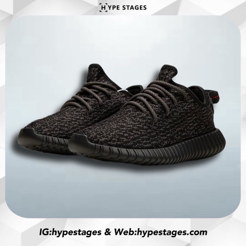 YEEZY 350 PIRATE BLACK (BB5350) Shopee Malaysia