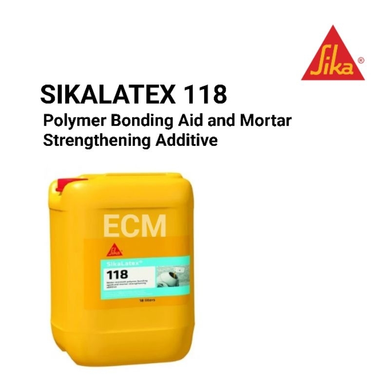 SIKALATEX 118 (18L) SIKA LATEX WATER-RESISTANT POLYMER BONDING AGENT ...