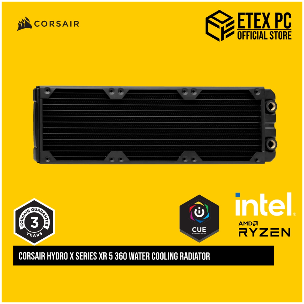 Corsair Hydro X Series Xr Water Cooling Radiator Cx Ww Shopee Malaysia