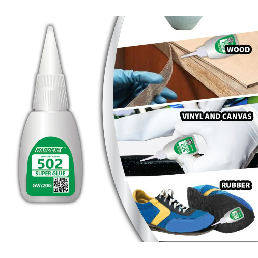 Super Glue 快干胶 Gam 502 HARDEX Industry Grade 20G (1pc) 快干胶 Gam 502 ...