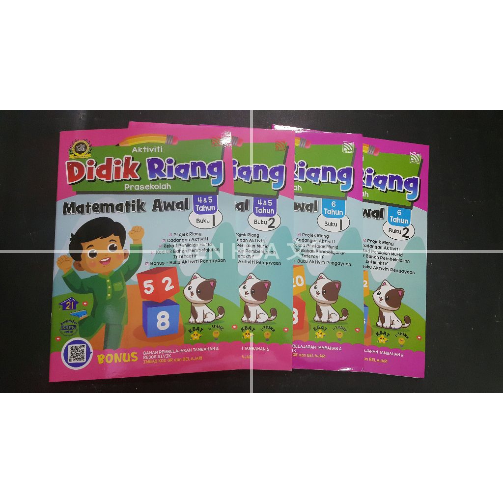 AKTIVITI DIDIK RIANG PRASEKOLAH 4&5 TAHUN, 6 TAHUN 【PELANGI】 | Shopee ...