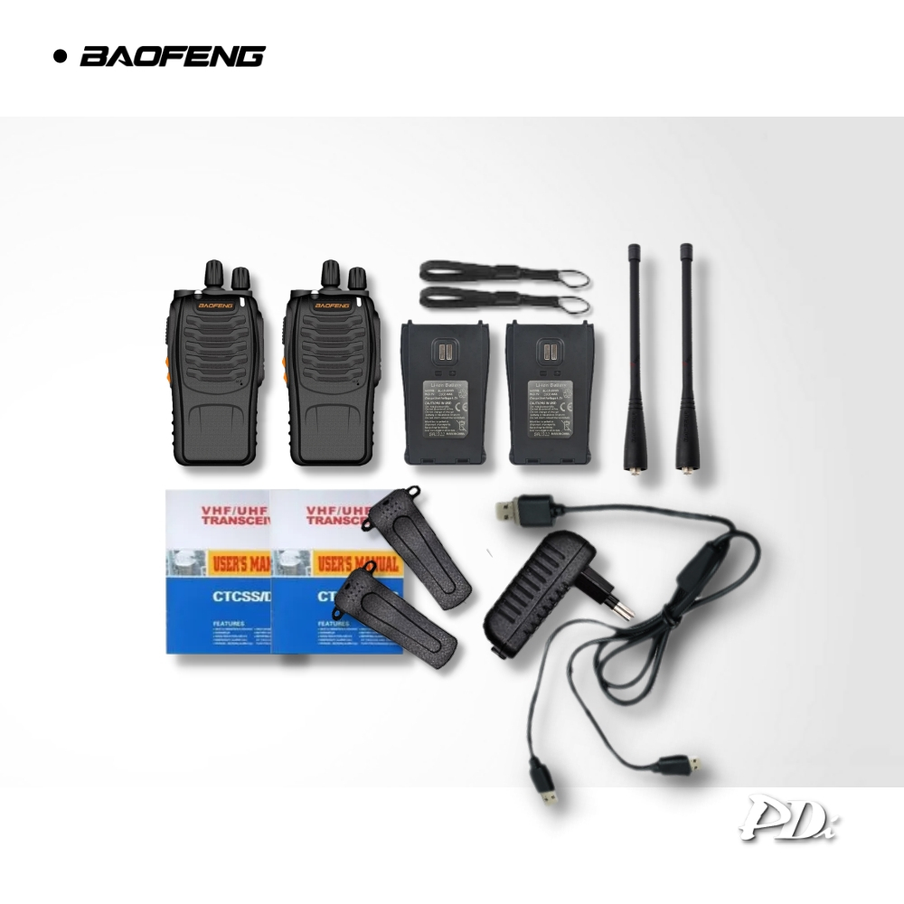 BF-888H BaoFeng BF888H Portable 5W Walkie Talkies | Shopee Malaysia