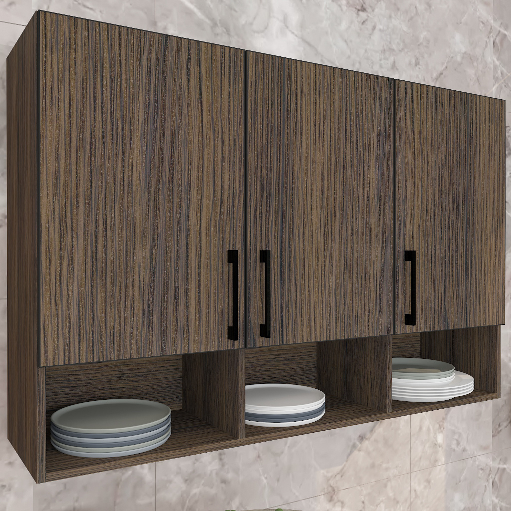 ROAM ARISAN 3 Door Wall Hanging Kitchen Almari Dapur Dining