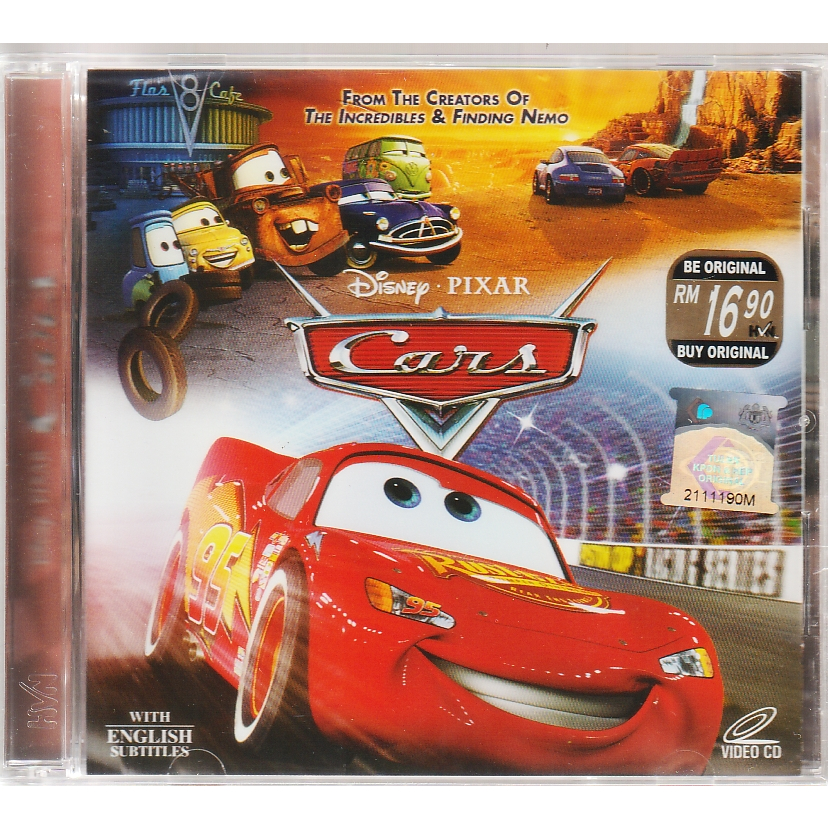 VCD PIXAR CARS ( ORIGINAL VCD ) | Shopee Malaysia