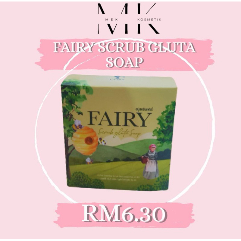 Fairy Scrub Gluta Soap (PROMO PRERAYA) Shopee Malaysia