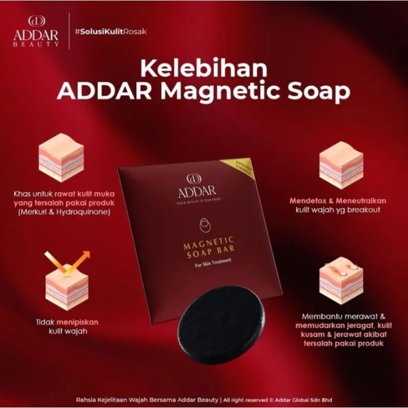 AdDar Beauty Magnetic Soap (ready stock) | Shopee Malaysia